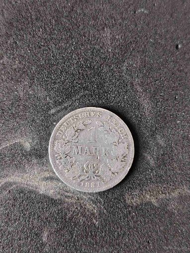 1 марка 1881 г