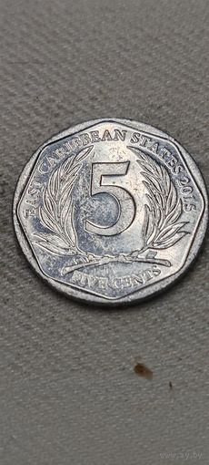 Карибские острова 5 цент 2015
