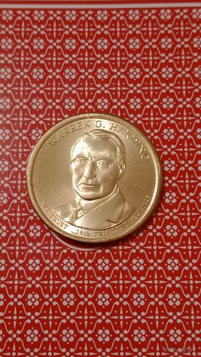 США 1 доллар 2014 Р. 29 президент
