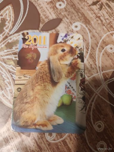 Календарик,кролик,2011,украина