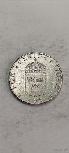 Швеция 1 крона 1984