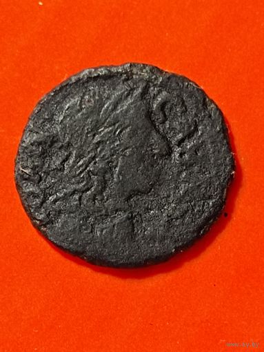 Солид (боратинка) 1666 г. польский герб Ян II Казимир, без мц.