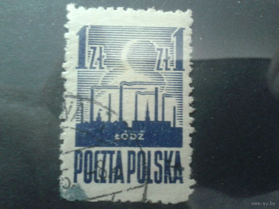 Польша 1945 фабрики Лодзи