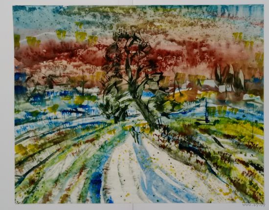 Акварель 39х49