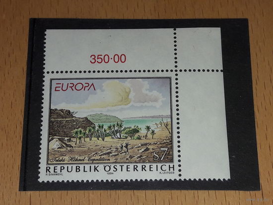 Австрия 1994 Европа. Чистая марка. Угол