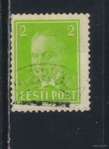 Эстония Респ 1936 К.Пятс-государственный протектор Стандарт #114