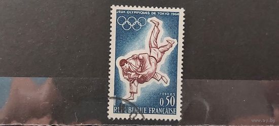 РАСПРОДАЖА ФРАНЦИЯ 1964г. Полная серия. Гаш.
