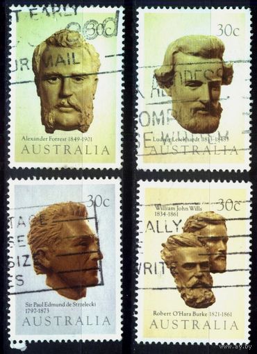Австралия - 1983 [Mi. 857-860] Гашеная (AU21)