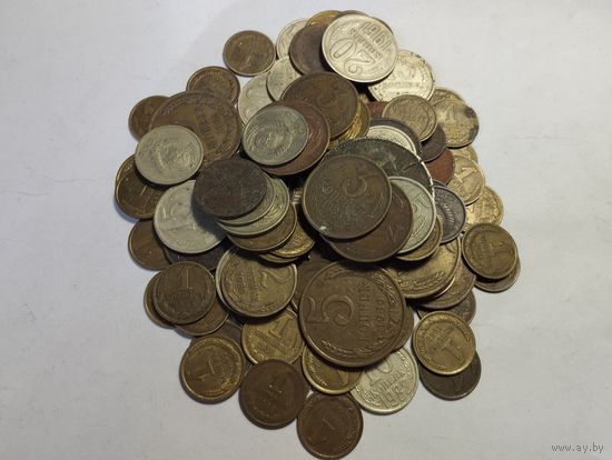 100 монет СССР