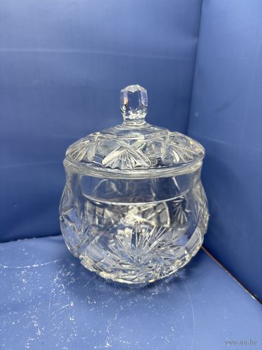 Конфетница хрусталь сахарница
