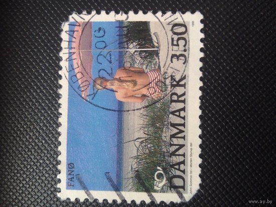 Дания. Туризм. 1991г. гашеная