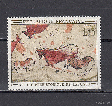 Живопись. Франция 1968. 1 марка. Michel N 1619 (0,5 е).