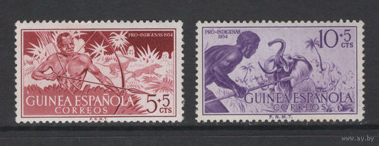Испанская Гвинея 1954** Охота