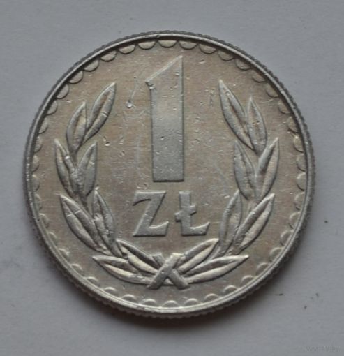 Польша, 1 злотый 1988 г.
