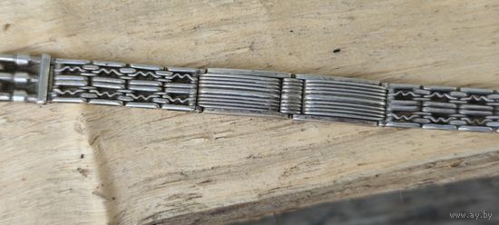 Серебряный браслет для часов 875 проба