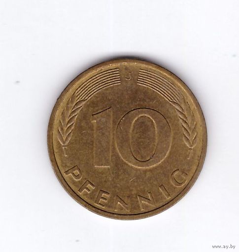 10 пфеннигов 1994 год J ФРГ. Возможен обмен