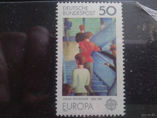 ФРГ 1975 Европа, живопись Михель-0,7 евро