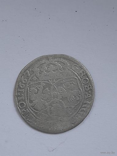 6 грошей1667г.