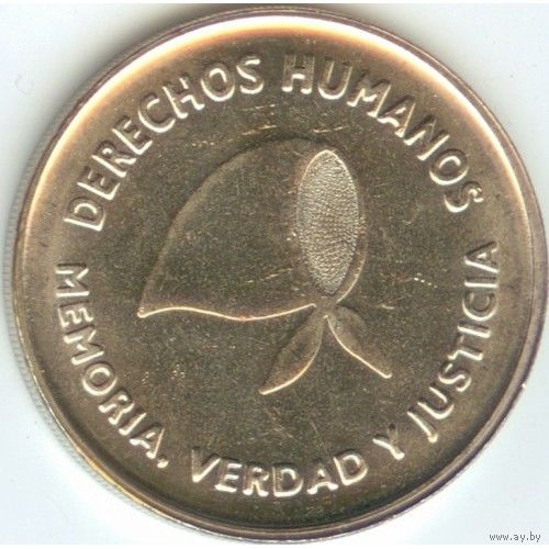 Аргентина 2 песо, 2006 Защита прав человека UNC