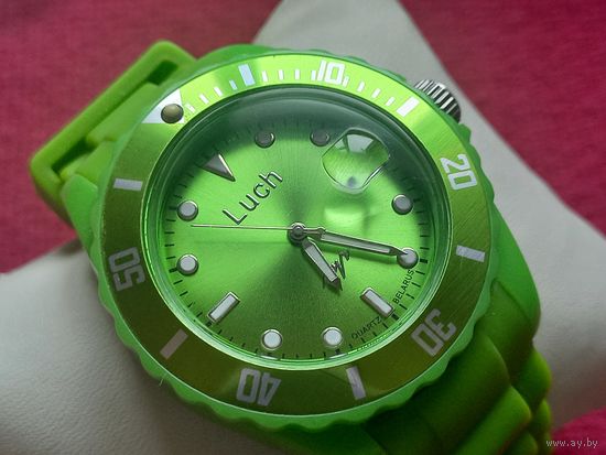 Часы ЛУЧ Беларусь. На ходу. Кварц. Miyota.