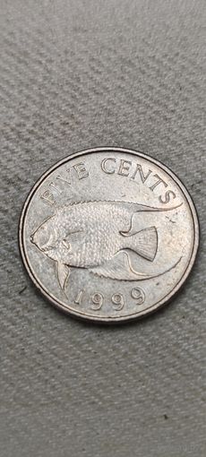 Бермуды 5 цент 1999