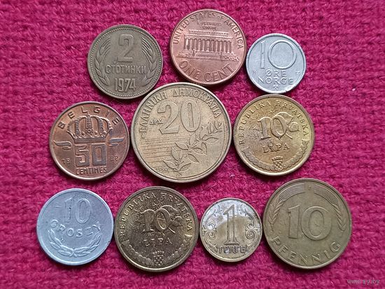 Лот монет Мира