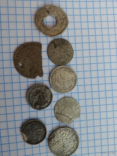 Серебро монеты