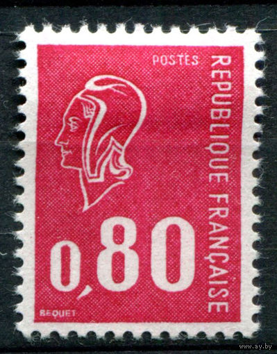 Франция - 1974г. - стандартный выпуск, Марианна, 0,8 Fr - 1 марка - MH [Mi A 1889]. #2-Fr-35-A-1