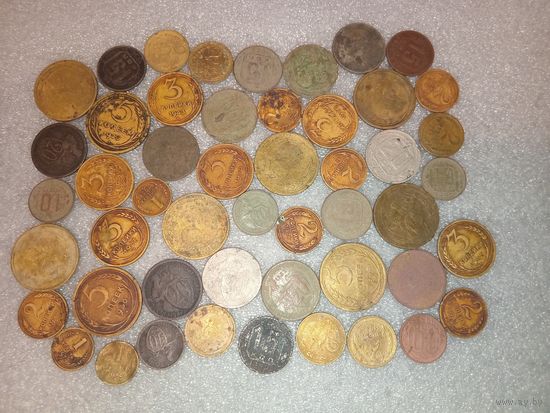 Монеты советы. 50шт