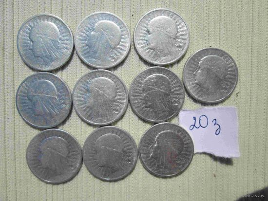 20 злотых 1932-1934 лет
