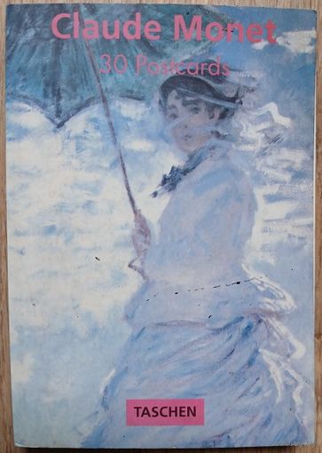 Posterbook "Claude Monet" (постербук, 30 почтовых карточек, английский язык)