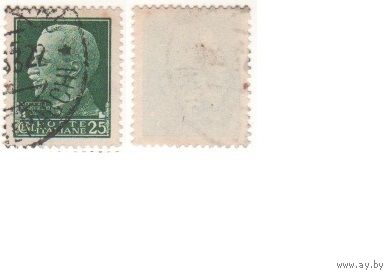 Италия 1929.04.21 (Mi)DR-KFa 2.WK48A марка из сер.Подделки военной и пропагандистской продукции Германии и союзников - 25_ Британские подделки для Италии, союзной Германии - Эммануэле III (г) Вое ТОРГ