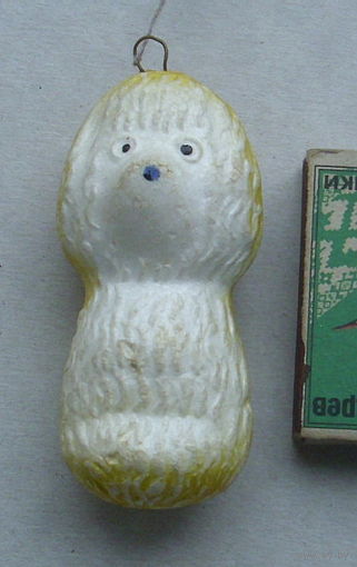 Ёлочная игрушка. Пёс.