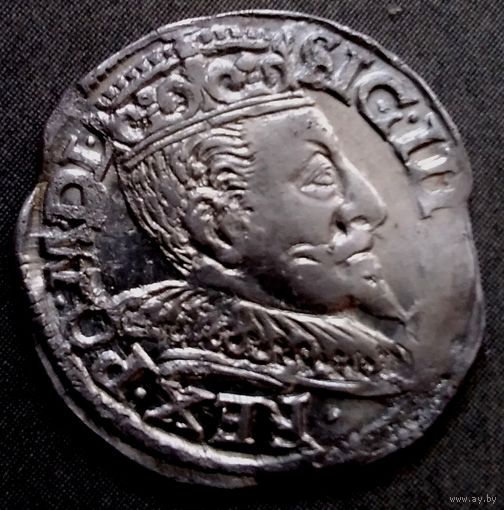 3 ГРОША SIGIS III 1590-Е  ВИЛЬНО !