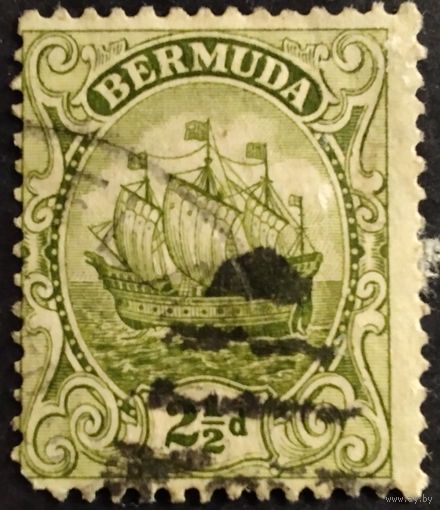 Бермуды. Колония Великобритании. 1922г. Mi74a