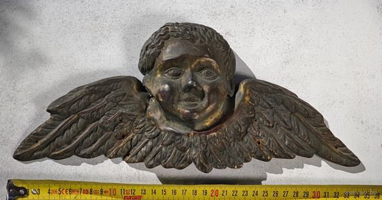 Ангел херувим позолота  ( остатки )