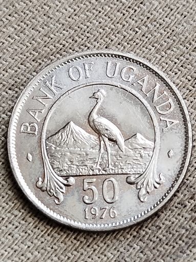 Распродажа - 50 центов 1976г.,УГАНДА