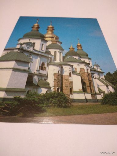 Открытка 1987г. Чистая. Киев. Софийский собор.