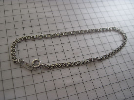 Браслет 925 пробы 17 см.