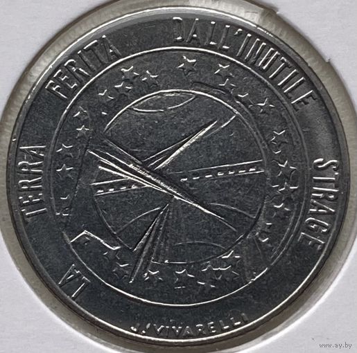 Сан-Марино 100 лир 1977 г. В холдере