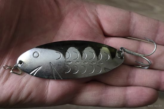 Блесна Черноспинка KATINELIS ( котёнок) Таурагский завод элементов вычислительных машин Литовская ССР