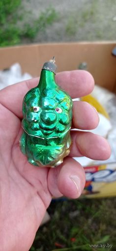 РЕДКАЯ ЁЛОЧНАЯ ИГРУШКА СССР ЧУДИК  ЛОТ 13 КАТАЛОГ СОСТОЯНИЕ ! НА  ФОТО . ОРИГИНАЛ  .  Распродажа Коллекции !!! . Экспресс  Аукцион  не с рубля без МПЦ и прочего 3 ДНЯ  .Много лотов в продаже .