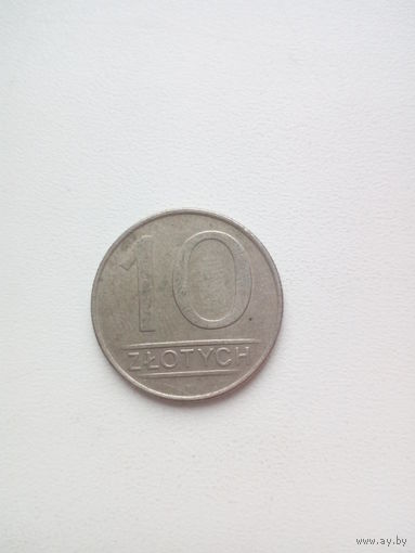 10 злотых 1987г. Польша