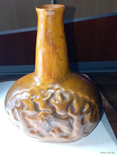 Керамический кувшин " Зубр " . СССР .