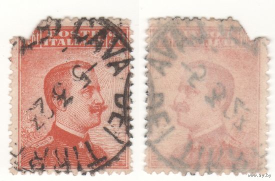 Италия (Mi) IT 125 20 чентезимо 1916-1925 год King Victor Emmanuel III ВЗ-unwatermarked (1) (m37)