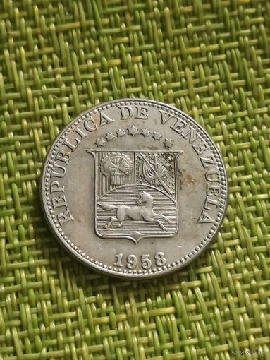 Венесуэла. 12,5 сэнтимо 1958 г.