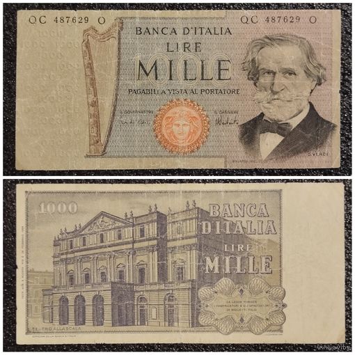 1000 лир Италия 1975 г. (обр. 1969)