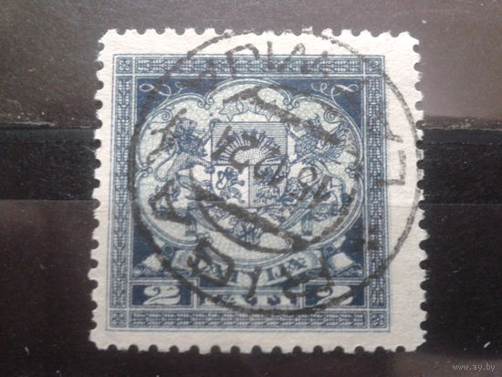 Латвия 1923 Гос. герб 2 лата