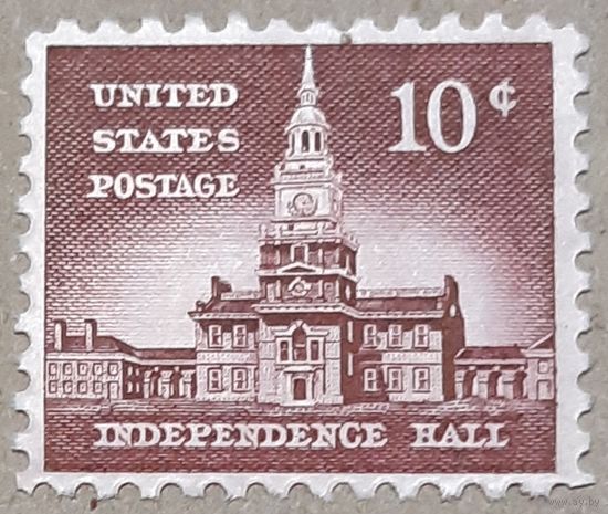 1956 Зал Независимости( здание Индепенденс-холла в Филадельфии)  США