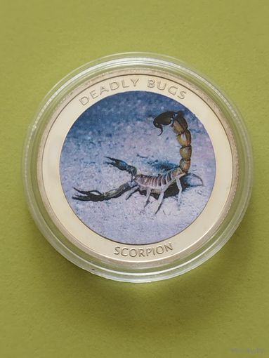 Замбия 1000 квач 2010 г. Скорпион